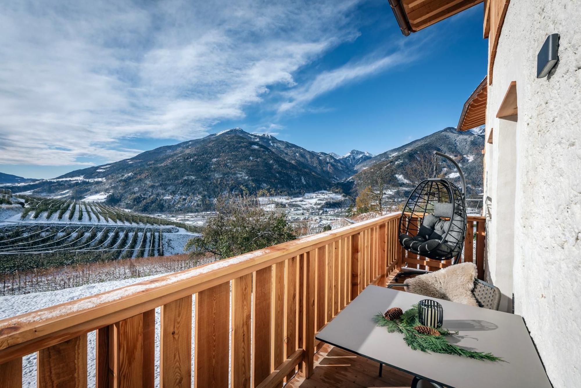 Trinnerhof- Hof Chalets Und Obsthof Mit Zimmer Natz-Schabs 外观 照片