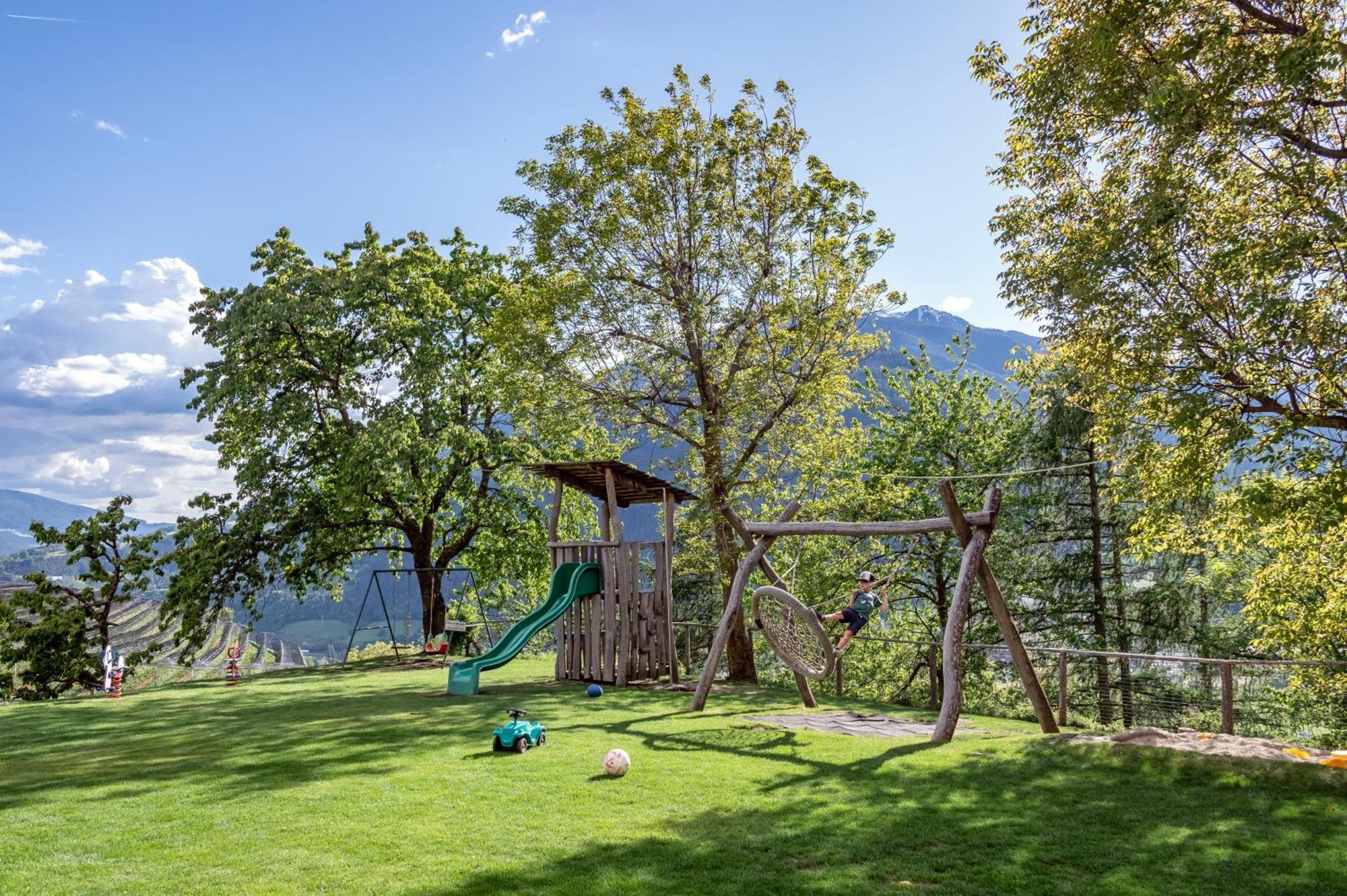 Trinnerhof- Hof Chalets Und Obsthof Mit Zimmer Natz-Schabs 外观 照片