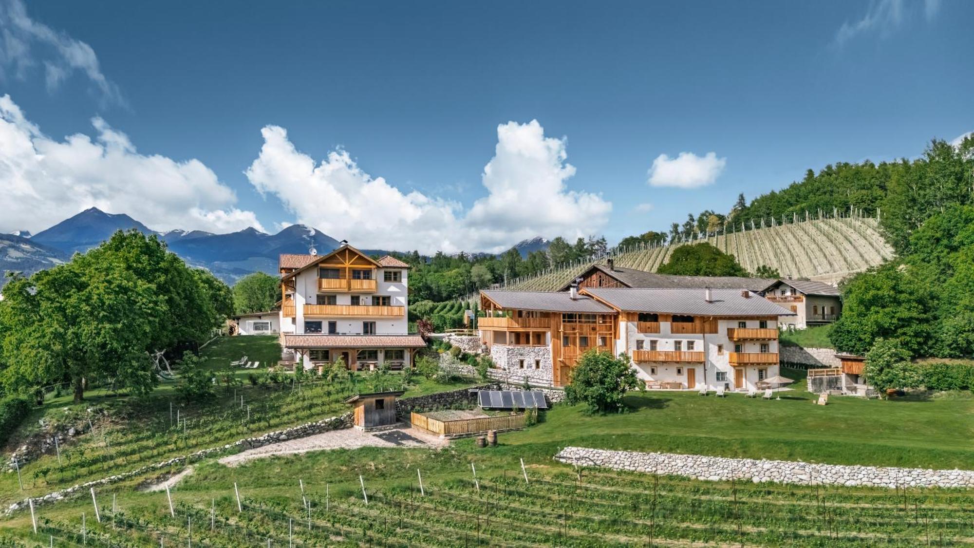 Trinnerhof- Hof Chalets Und Obsthof Mit Zimmer Natz-Schabs 外观 照片